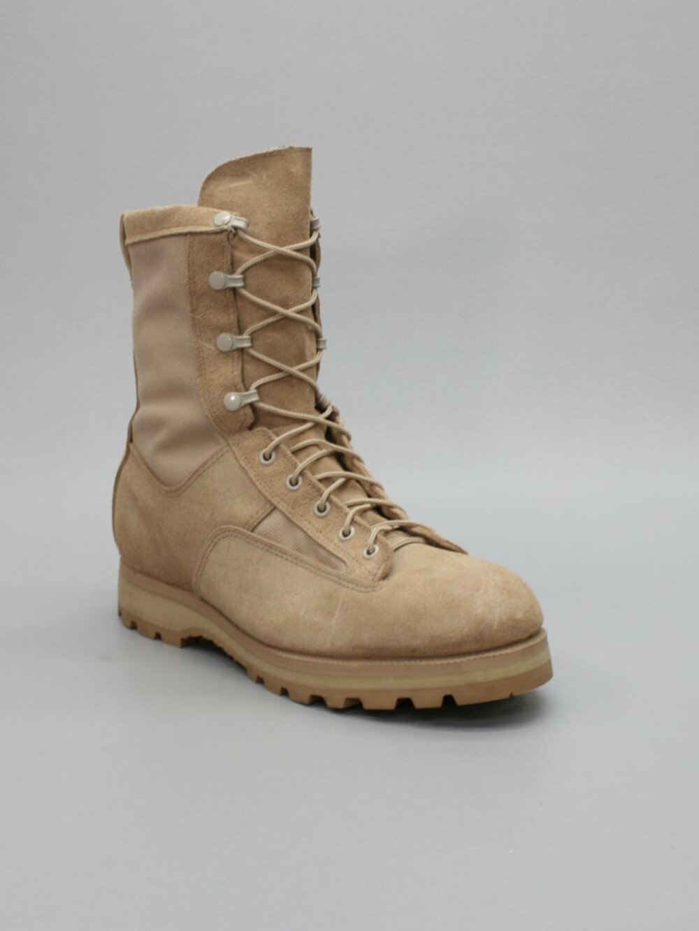 McRae Men's 11 W Wide US Army Military Coyote Tan Suede Gore-Tex Combat Boots
